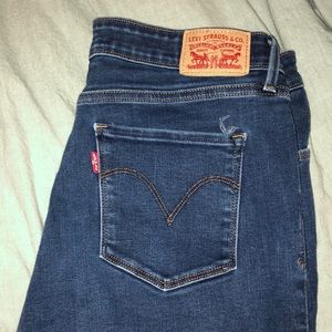 Levi’s Rinse Skinny Jeans Mid Rise size 12